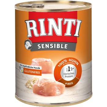 RINTI Sensible Huhn консерва за кучета с алергии с пилешко и ориз 400gr