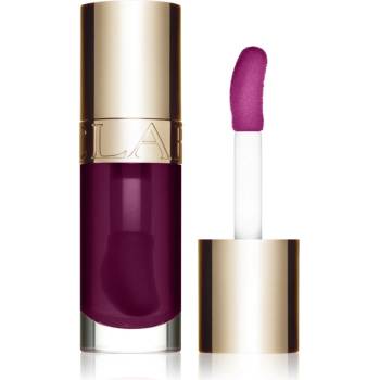 Clarins Lip Comfort Oil масло от нар с хидратиращ ефект цвят 10 plum 7ml