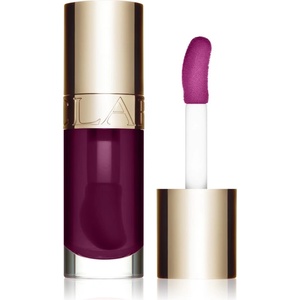 Clarins Lip Comfort Oil масло от нар с хидратиращ ефект цвят 10 plum 7ml