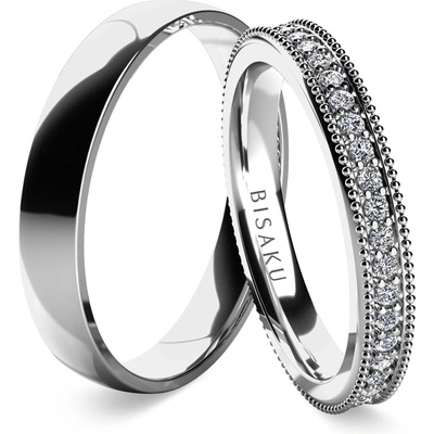 Bisaku snubní Emilia BIS B3463125WG Stříbrná