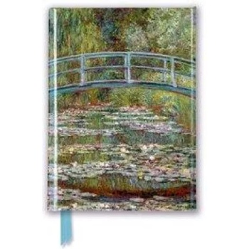 Flame Tree Publishing Claude Monet: Bridge over a Pond of Water Lilies (Foiled Pocket Journal) | Flame Tree Studio