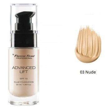 Pierre René Advanced Lift make-up liftingový make-up SPF15 3 Nude 30 ml