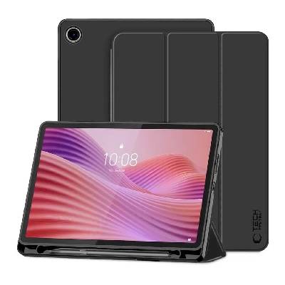 Силиконов кейс и поставка за Lenovo Tab 10.1 (TB-311) (черен) - Tech-Protect SmartCase Pen Case (THP4031)
