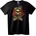 NOONEBRAND Тениска Череп Мохок Кръстосани Мечове - 3XL, White