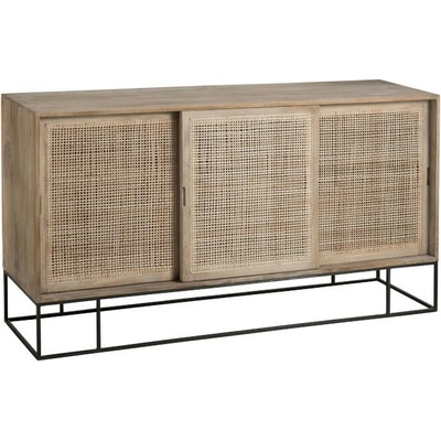 J-Line by Jolipa Woven s dvierkami 160 x 45 x 85 cm