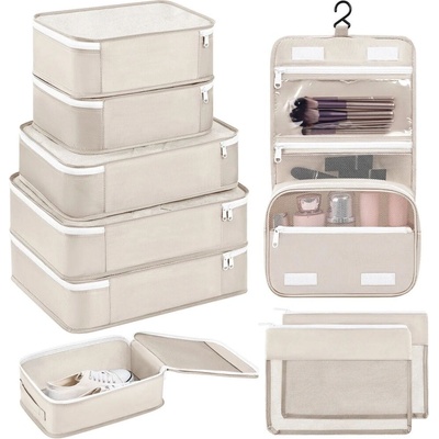 Kufreplus cestovné organizéry SN1524 béžová