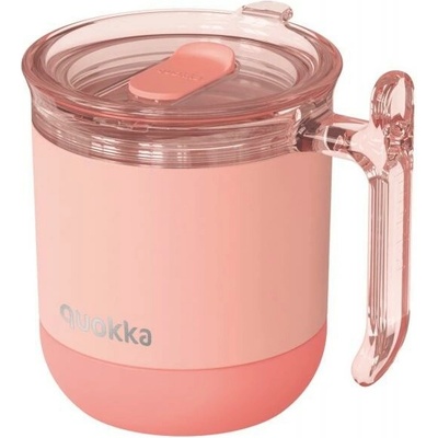 Quokka Wave Smartgrip Nerezový termo hrnček Pastel Peach 260 ml