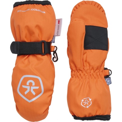 Color Kids Mittens Waterproof orange