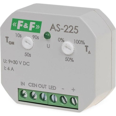 AS-225 - Schodiskový automat pre sekvenčné spínanie, 9-30V, 4A