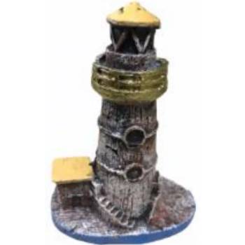 Image 1 of Керамична декорация за аквариум - Морски фар (Рђ1363)