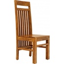 indickynabytek Gani s žebrováním z indického masivu palisandr / sheesham