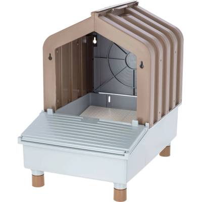 Kerbl Snáškové hnízdo pro slepice 2v1 plast 47 x 32,5 x 48 cm