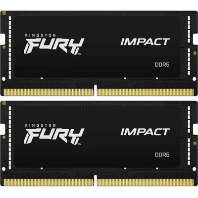 Kingston FURY Impact DDR5 32GB Kit 2x16GB 4800MHz SODIMM CL38 KF548S38IBK2 32 – Zboží Živě