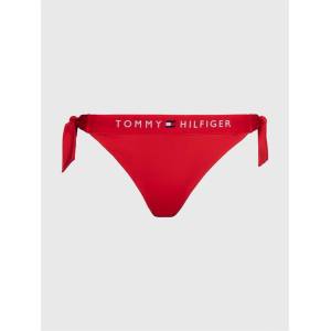 Tommy Hilfiger Бикини Tommy Hilfiger Original Side Tie Cheeky Bikini Bottoms - Primary Red