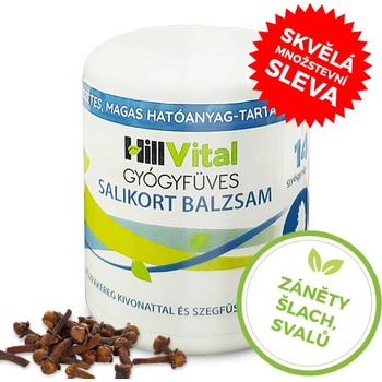 HillVital Salikort mast proti bolesti hlavy, svalů a migréně 250 ml