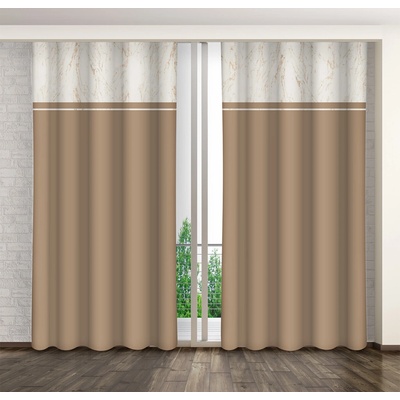 Luxusný záves s mramorovým vzorom ZMS-014 Rozmer závesu: 140x270cm