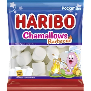 HARIBO Сладкарска пяна Haribo Chamallows 90гр