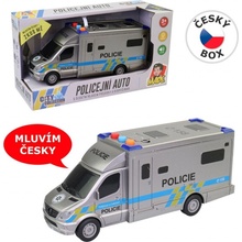 Made Auto policajný 19,5 cm so svetlom a zvukmi