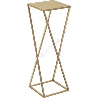 Luminex Стойка за цветя 70x24 см златист (LU0437)