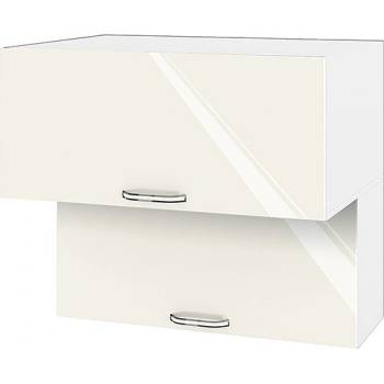 Image 1 of ИРИМ Горен кухненски шкаф Сити БФ-Крийм гланц-11-107 80 см