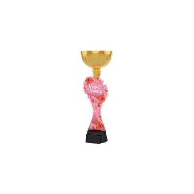 Poháry Bauer Akrylátová trofej ACUPCGM112 Květinová edice