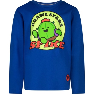Блуза с дълъг ръкав Brawl Stars Spike Blue, размер 116 (GC-BRWL-024_116)