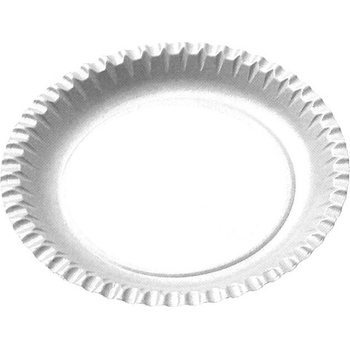 Wimex Papierový tanier biely O23cm RECY
