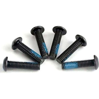 Traxxas винт с вътрешен шестостен полукръгла глава M3x12mm (6)