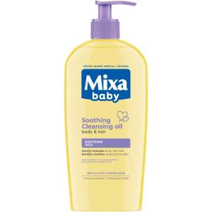 Mixa Baby Atopiance Soothing Cleansing Oil Бебешко измивно олио за коса и тяло 250 ml