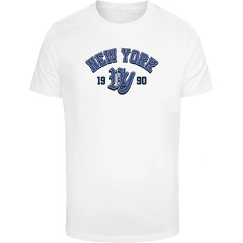 Mister Tee Тениска NYC Basketball Tee white XXLUB-MT3943-00220 - Тъмносив, размер M