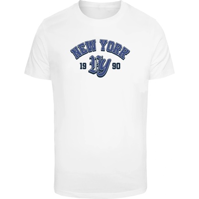 Mister Tee Тениска NYC Basketball Tee white XXLUB-MT3943-00220 - Тъмносив, размер M