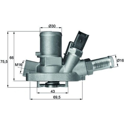Termostat, chladivo MAHLE TI 147 80 (TI14780)