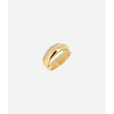 ZAG Bijoux prsteň so zirkónmi SRT26831 01WHT