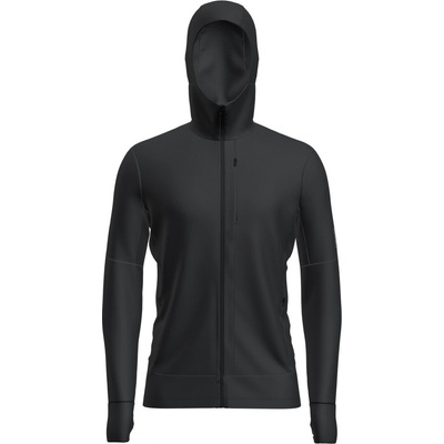 Icebreaker M Mer 260 Quantum IV LS Zip Hoodie čierna