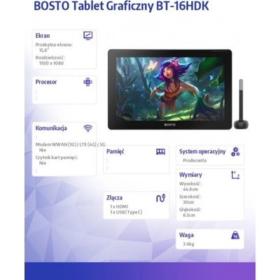 Bosto BT-16HDK