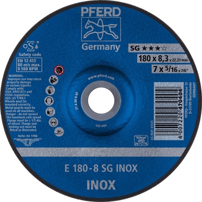 Pferd Brúsny kotúč 180 x 8,3 x 22,23 mm 4007220470404