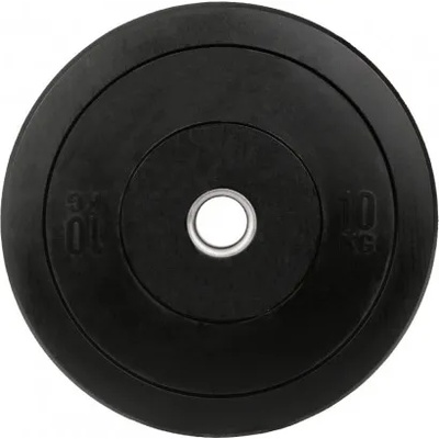 Sportmann Гумена тежест Bumper Plate SPORTMANN 10 кг / 51 мм- Черен