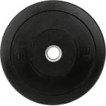 Sportmann Гумена тежест Bumper Plate SPORTMANN 10 кг / 51 мм- Черен