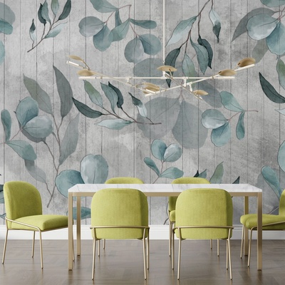 Art Gift Decor Фототапет - Green leaves