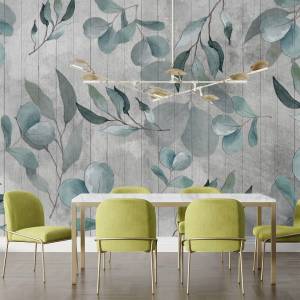 Art Gift Decor Фототапет - Green leaves