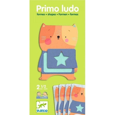 DJECO Образователна игра Djeco - Primo ludo, форми (DJ08368)