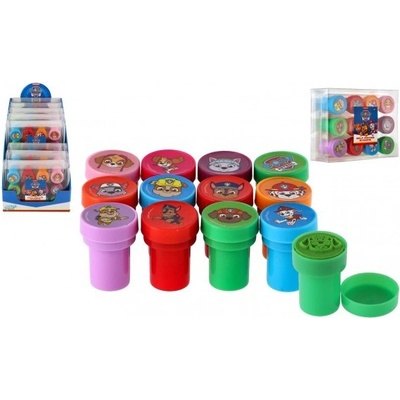 Lowlands Razítka samobarvící plast Paw Patrol Tlapková patrola v blistru 12x9cm
