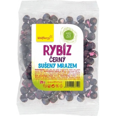 Wolfberry Čierne ríbezle lyofilizované 20 g