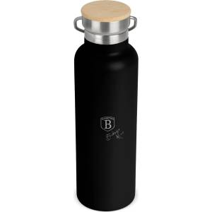 Berlinger Haus Термос с бамбукова капачка Matte Black 0, 6L 55724 (BH/7617)