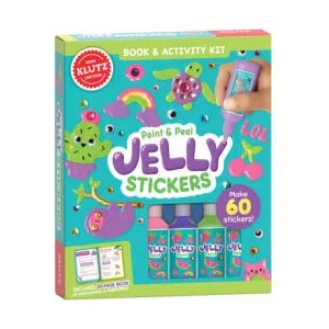Paint & Peel Jelly Stickers | Klutz (ISBN: 9781338702194)