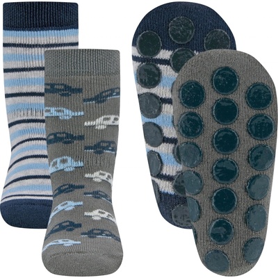 Ewers Stoppersocken 2er Pack Autos/Ringel