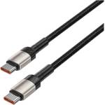 Tech-Protect Кабел Tech-Protect THP2598, от USB C(м) към USB C(м), 1m, 100W, черен (THP2598)