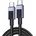 Ugreen USB-C to USB-C PD Fast Charging Cable L512 (Space Gray) 0.5m