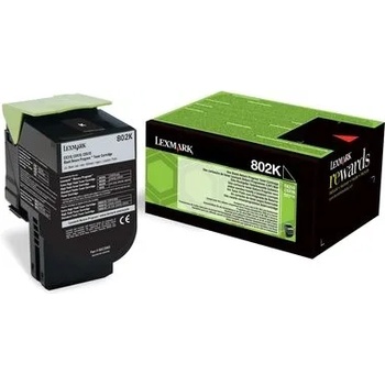 Lexmark CX310/CX410/CX510 Black Print Cartridge (802B)