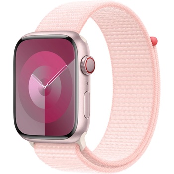 Apple Каишка Apple - Sport Loop, Apple Watch, 45 mm, Light Pink (mt5f3zm/a)